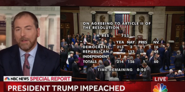 House of Representatives has voted to impeach President Donald Trump.