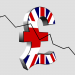 Pound takes dive over no-deal Brexit threat.