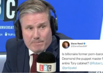 Starmer visibly uncomfortable when questioned about Labour anti-Semitism