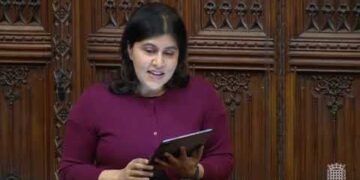 Baroness Warsi called out Tory complicity over Israeli war crimes today.