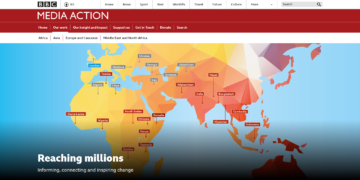 The BBC charity that operates to serve western political interests.