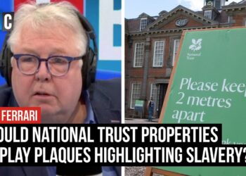 Tory racists attack National Trust & English Heritage for telling the truth.