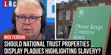 Tory racists attack National Trust & English Heritage for telling the truth.